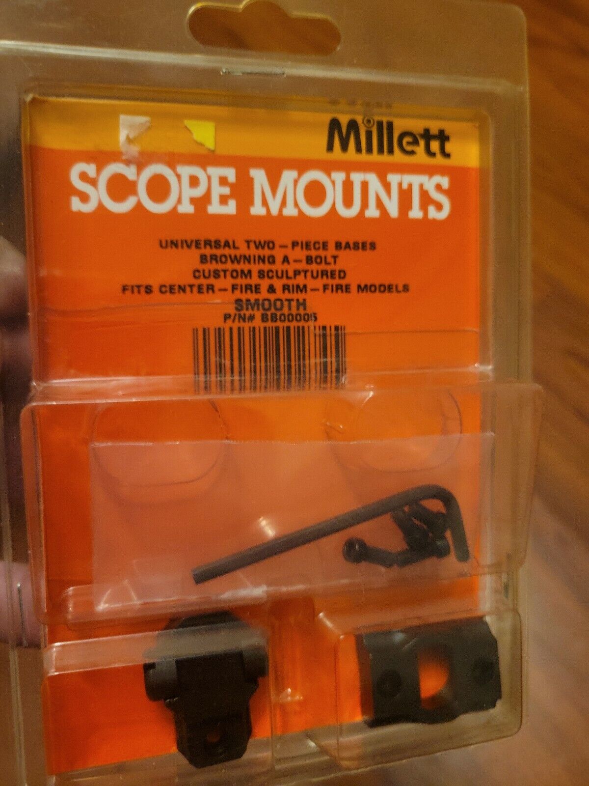 Millett Browning A-Bolt Matte Scope Mount Base #BB00705