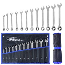 Ratschenschlüssel Satz 8-19mm Maul Ringratschenschlüssel Ratschen Schlüssel 12x