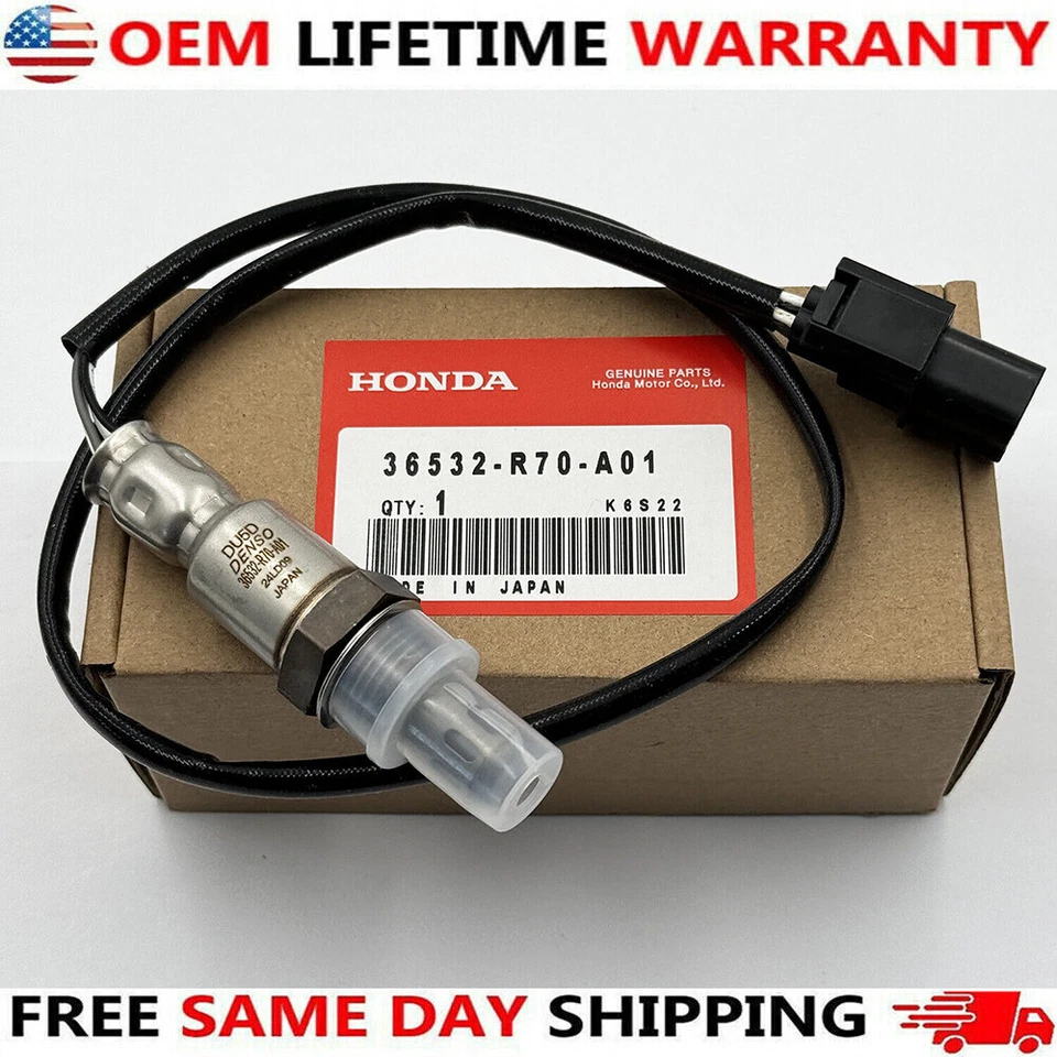 Sensor de oxígeno ascendente+descendente OEM de 4 piezas para Accord Odyssey Pilot Acura MDX TL TSX Foto 4 de 4
