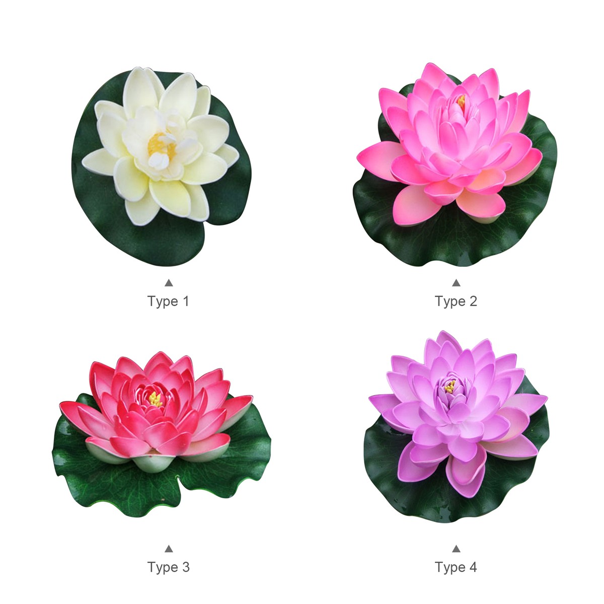 Lotus in Hand #04 2個 7 Inch Artificial Lotus Flowers Foam Lotus I8O9 | eBay