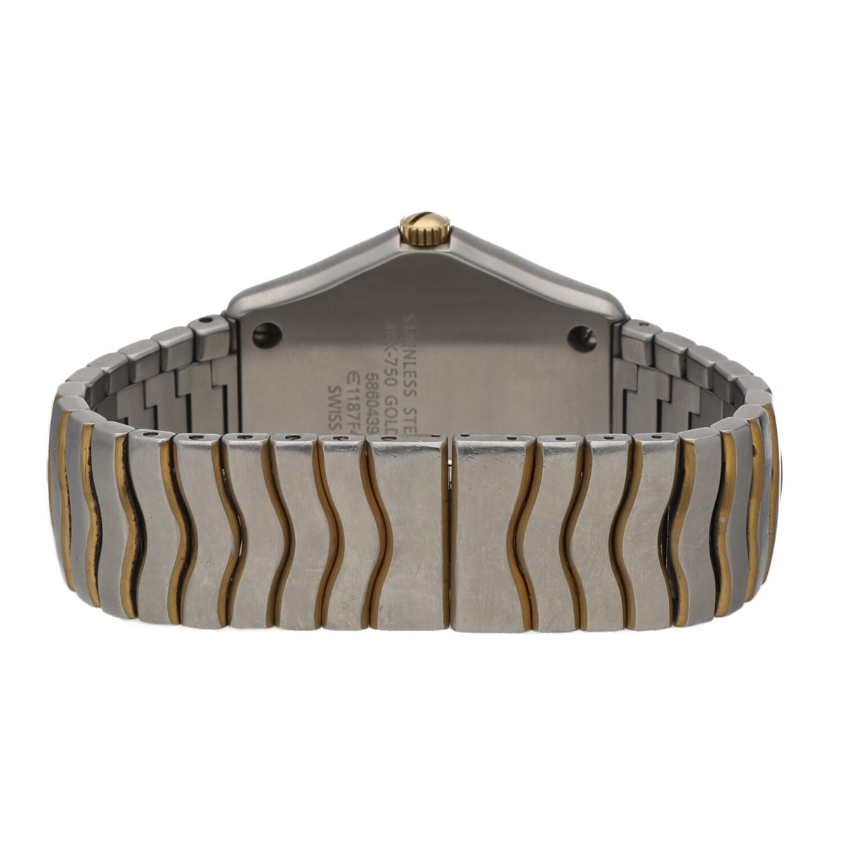 Ebel Classic Wave E1187F41 18k Yellow Gold Steel 38mm Swiss Quartz Ebel Classic Wave E1187F41 18k Yellow Gold Steel 38mm Swiss Quartz