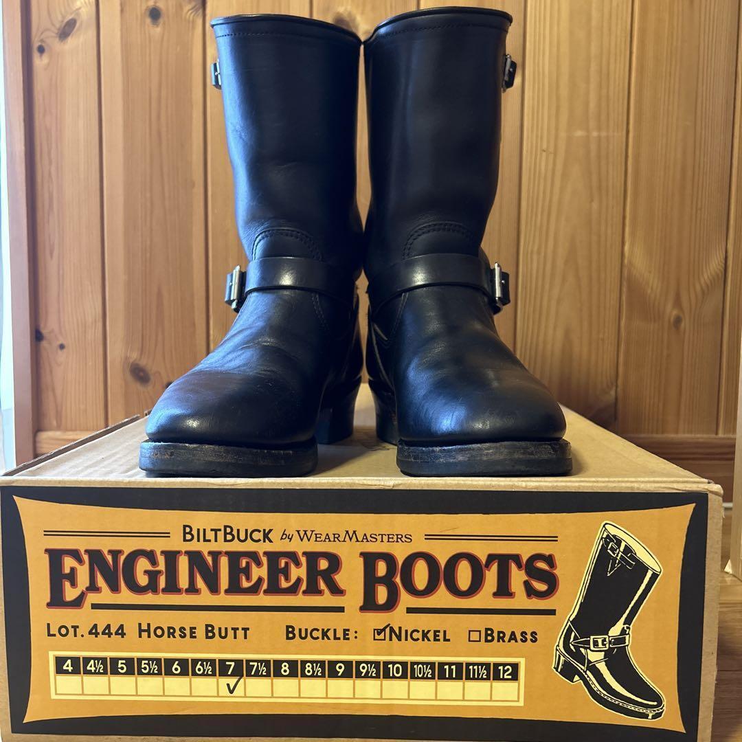 Biltbuck Attractions Boots Engineer Boots Leather Black Size Biltbuck Attractions Boots Engineer Boots Leather Black Size