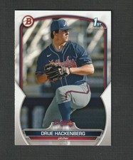 2023 Bowman Draft Drue Hackenberg Bowman 1st #BD-38 Atlanta Braves