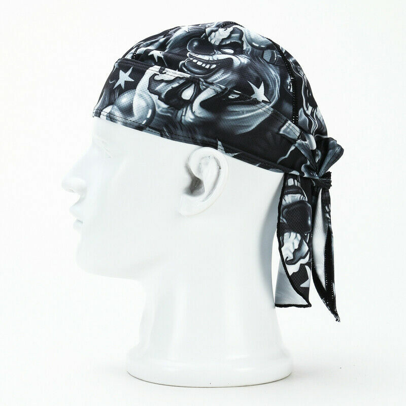 Skull Cap Bandana Do-Rag – Moisture Wicking, Breathable, One Size Fits Most 7 thumbnail image