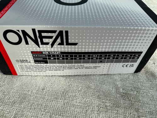 Oneal RMX Pro Motocross MX boots Yellow EU 45 (INC VAT) - Picture 8 of 8