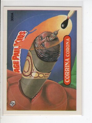 CORRINA CORONA TOPPS GARBAGE PAIL KIDS CARD SERIES 8 #300A VG | eBay
