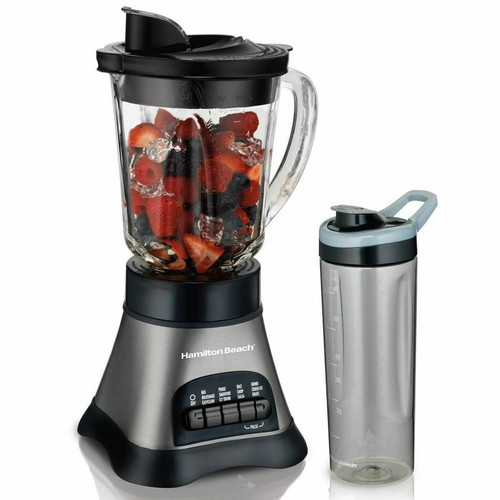 Hamilton Beach 2-in-1 Blender with Travel Jar - Great for morning smoothies! - Picture 3 of 5