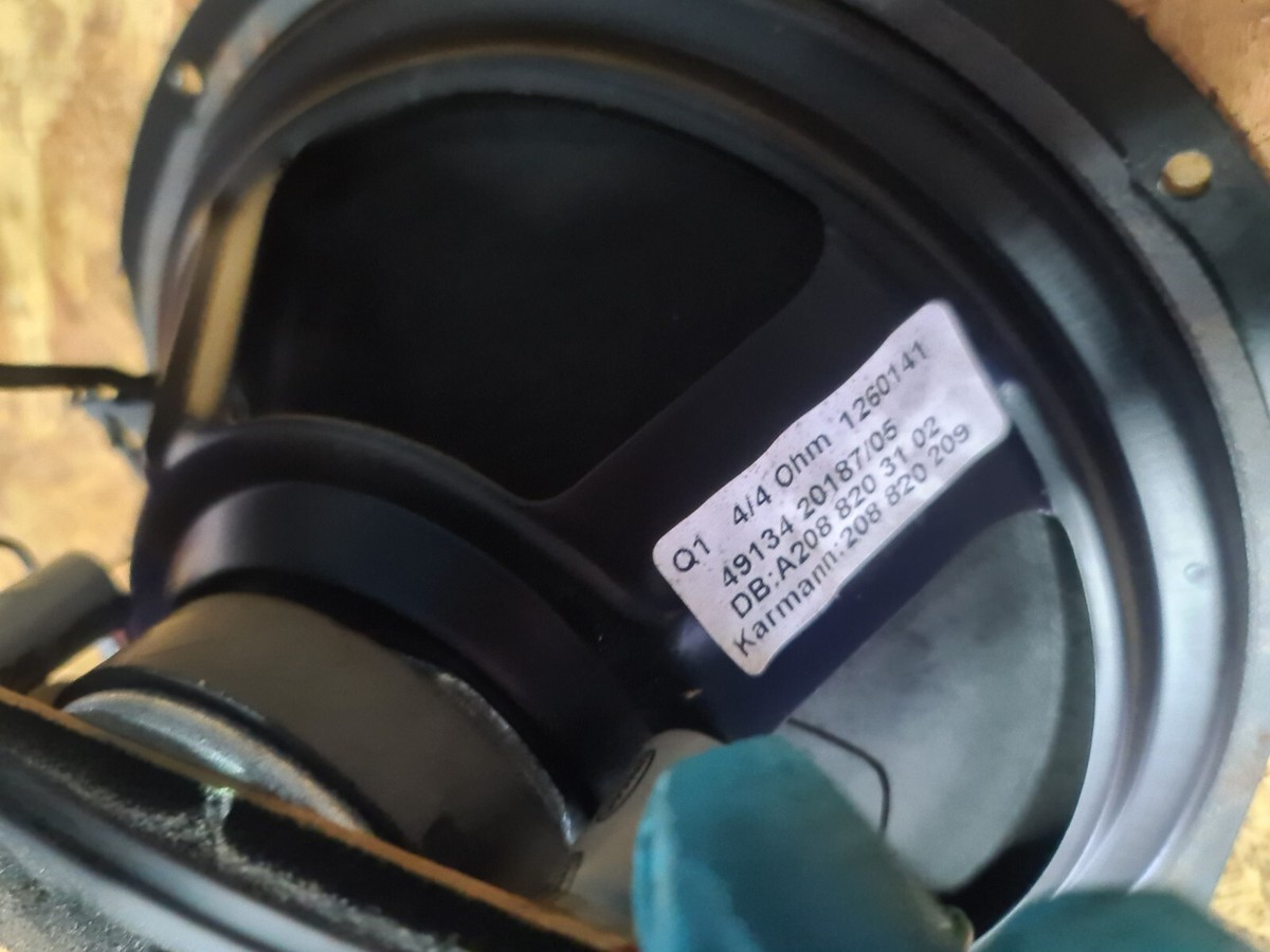 Mercedes Benz Clk 320 Subwoofer Speaker 208820209 | eBay