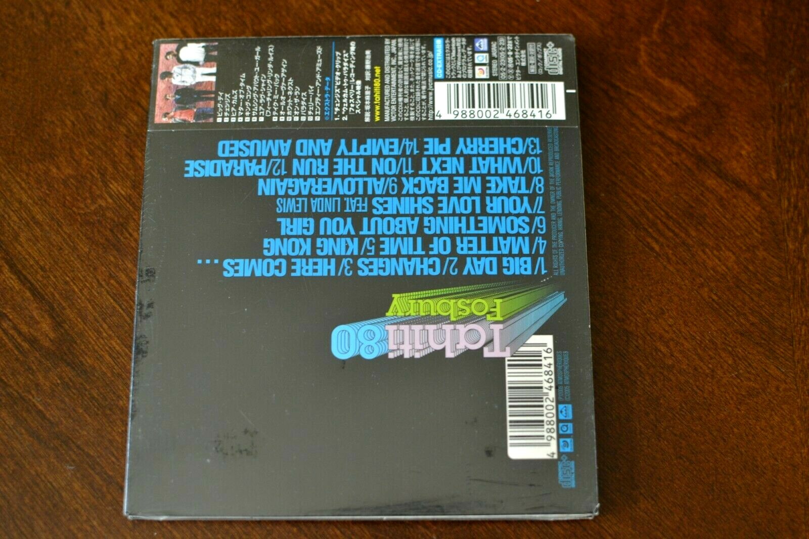 Fosbury By Tahiti 80 Cd Mar 05 Jvc Victor Bonus Trx Japan New Ebay