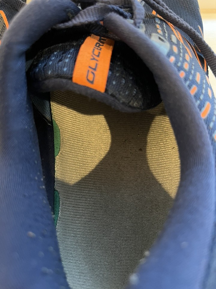 Brooks Mens Glycerin GTS 20 1103831D444 Blue Running Shoes Sneakers