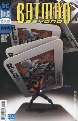 Batman Beyond #15B Johnson Variant VF 2018 Stock Image