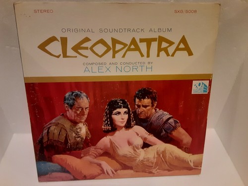 Cleopatra Original Soundtrack Album SXG5008 LP 1963 - Vinyl & Cover NM