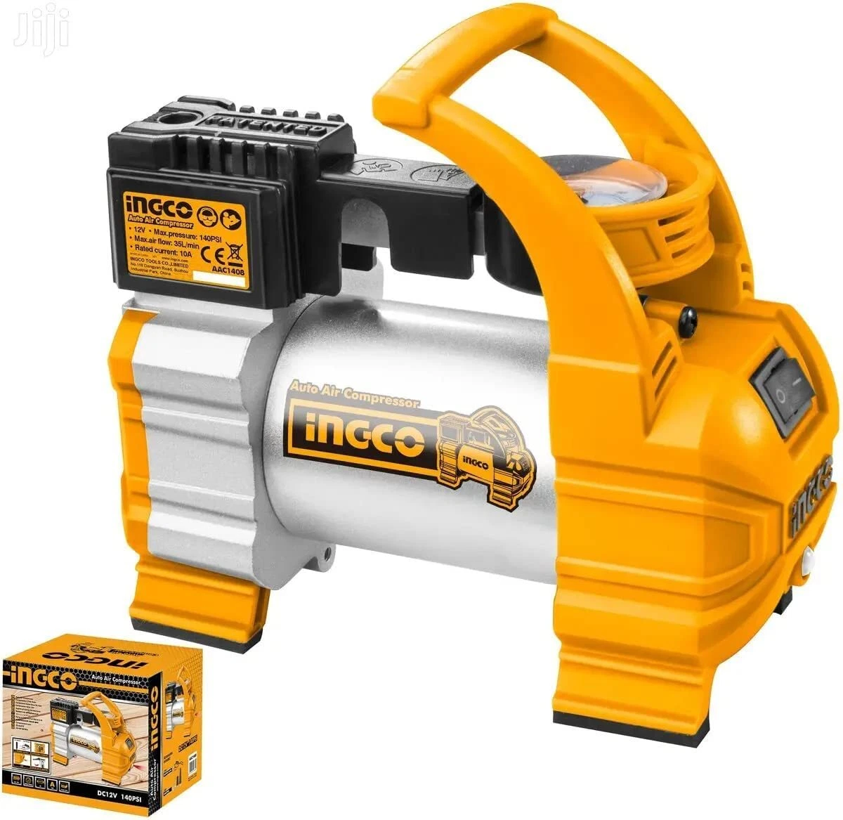 Ingco DC 12V 140psi AAC1408 Auto Air Compressor Fast Delivery eBay