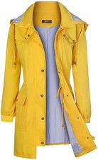 Bloggerlove Yellow Rain Jacket Size Medium