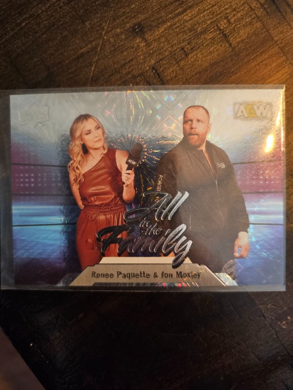2023 Upper Deck Jon Moxley/Renee Paquette All in the Family Pyro #94