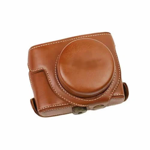 Leather Camera Case Bag Cover For CANON PowerShot G16 - Image 4 of 4
