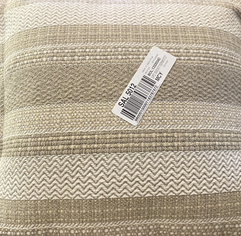 Siscovers Heirloom Farmhouse “16in X 16in”  Decorative Pillow ~ Med Beige 🖤 - Image 2 of 4