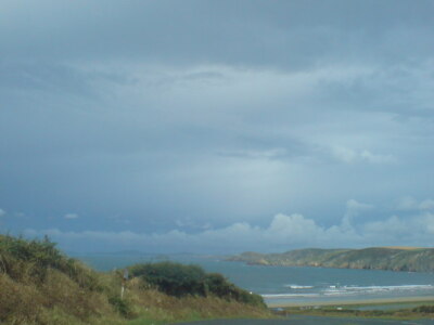 Photo 6x4 Stormy weather coming Wood/SM8521 It's reached St David&# c2008