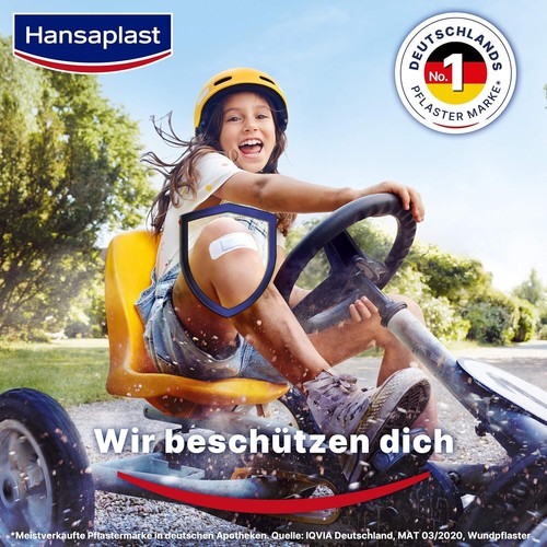 Hansaplast Fixierpflaster Classic (5 m x 2,5 cm), Tapeband zur einfachen und - Bild 11 von 12