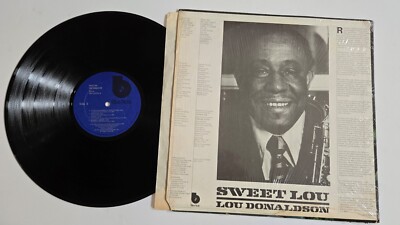 SWEET LOU Donaldson LP Vinyl 1974 Album BLUE NOTE Jazz Funk Soul