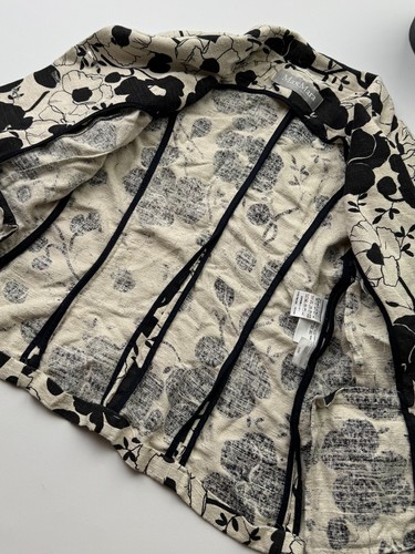 Max Mara Vintage Silk Set Jacket+Skirt Women’s Size S - Picture 6 of 19