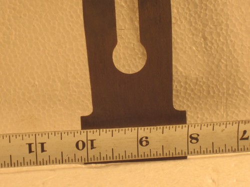 ORG. NOS STANLEY 2 1/8" WIDE CARRIAGE PLANE BLADE. NEVER USED - 第 2/4 張圖片