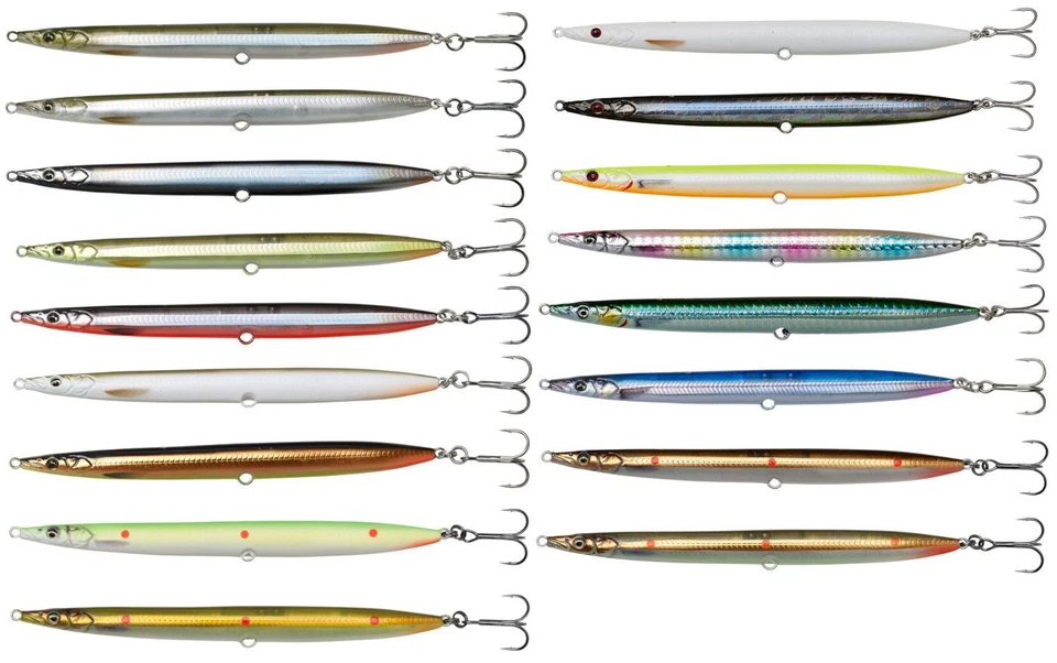 Savage Gear Sandeel Pencil 12,5cm 19g - Meerforellenköder, Blinker fürs Meer