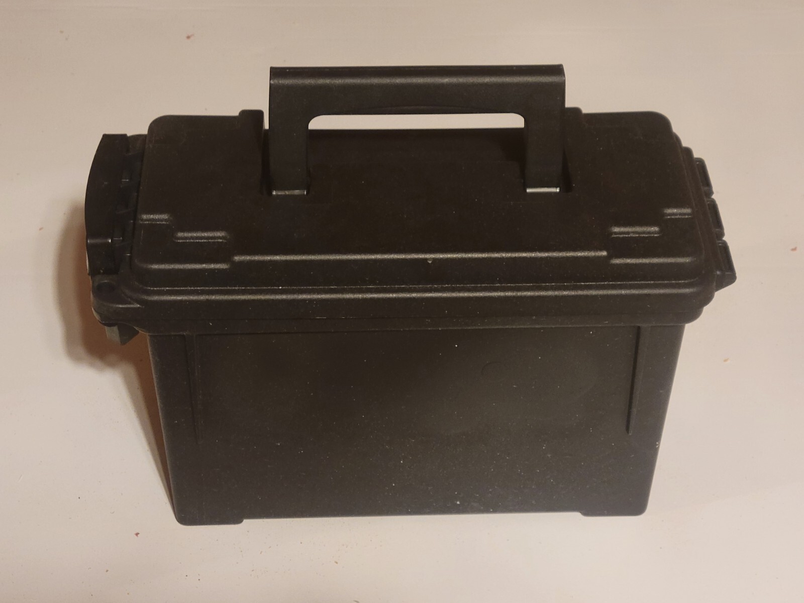Black Ammo Crate Utility Box 12x6x8
