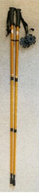 PAIR of NEW TREK & WALK Telescoping Antishock Snowshoe/Trekking Poles - 65-135cm