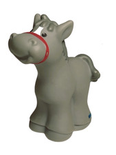 (1012) Fisher Price® Little People Pferd Grau