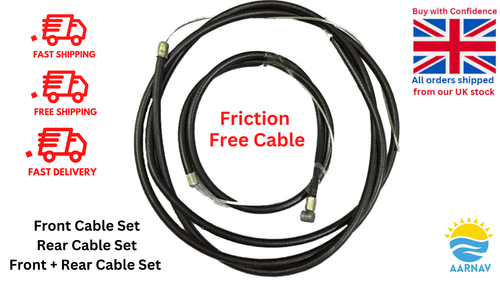 FRONT REAR BMX / MTB BIKE CYCLE BRAKE CABLES, + INNER, Complete Brake Cable Set - Picture 14 of 19