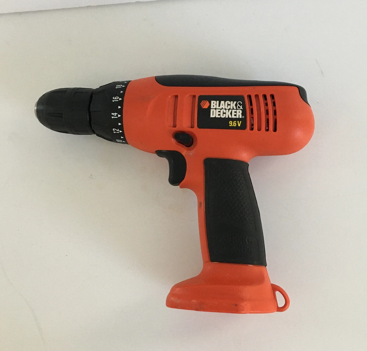 Black Decker CD9600 Type 1 Cordless 9.6v Drill Driver Tool Only for PS120