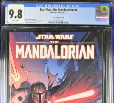 CGC 9.8 Star Wars THE MANDALORIAN #1 LEINIL FRANCIS YU VARIANT | eBay