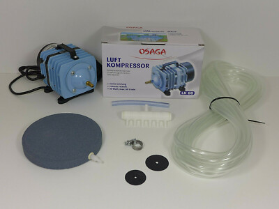 Osaga LK-60 Belüfter Teichbelüftung Teichbelüfter Sauerstoffpumpe Ausströmer Set