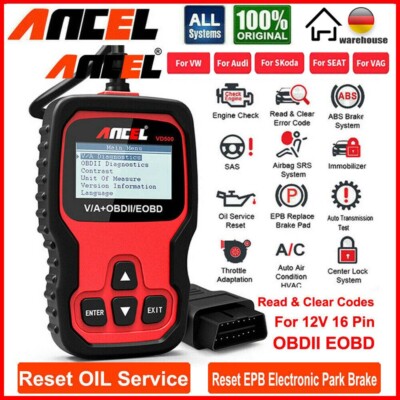 PROFI Diagnosegerät OBD2 Gerät Auto All System EPB Scanner Fit für VAG