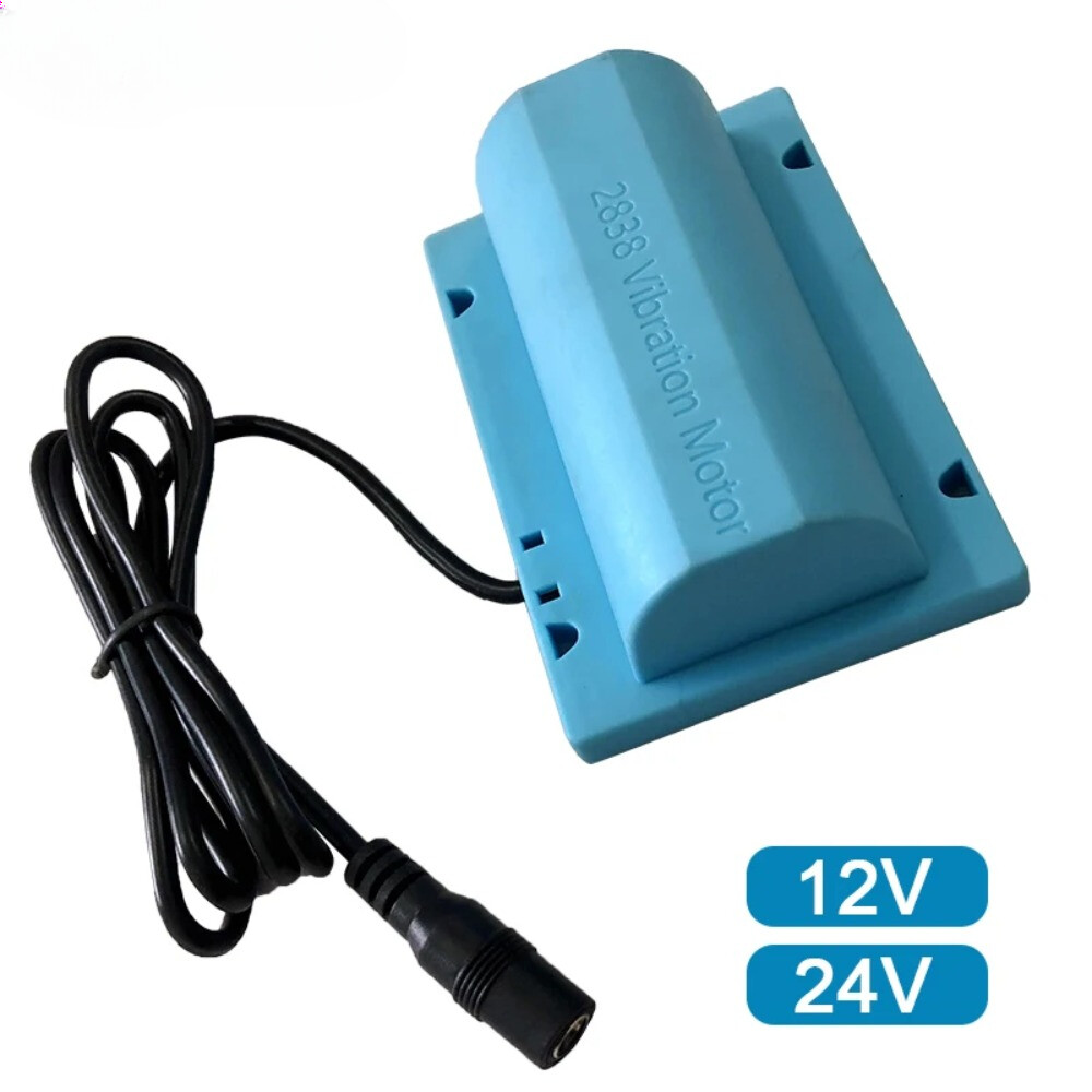 Massage Bed Vibration Motor 2838 Vibration Motor – 12V/24V DC Massage Bed  Motor, 4200 RPM, 74x65x34mm With 5521DC Connector