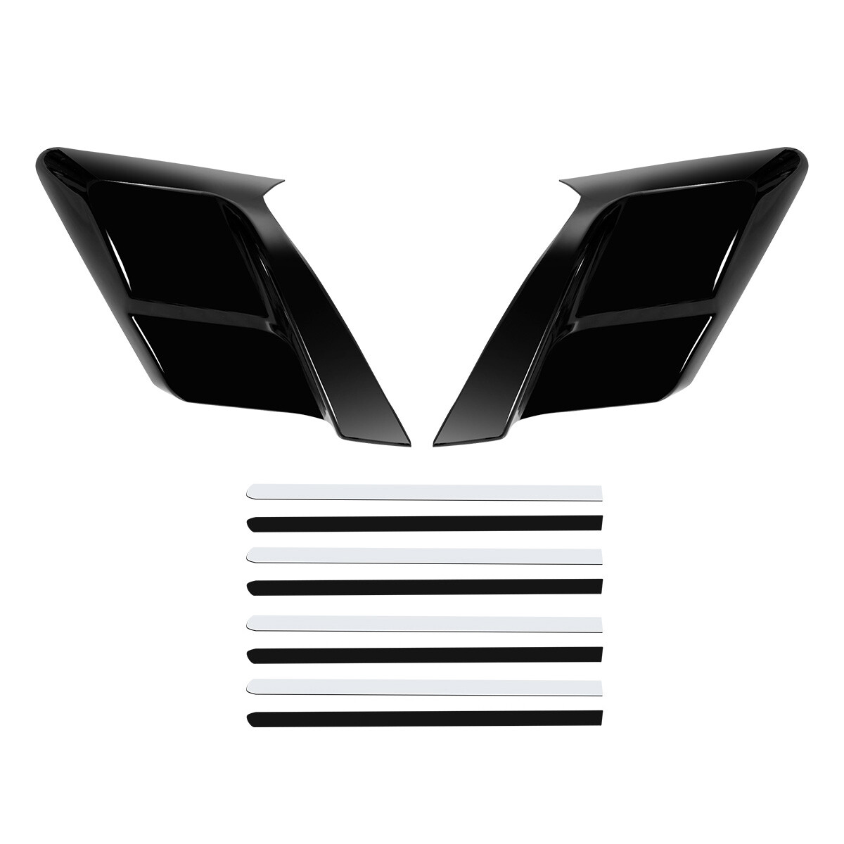 Stretched Side Cover Panel Fairing Fit For Harley Road Electra Glide FLHT 14-Up