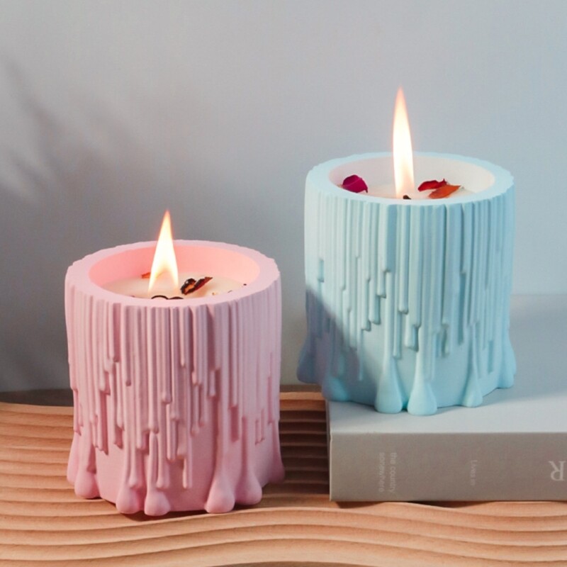 Creative Silicone Stump Mold for Resin Crafting and Ornaments