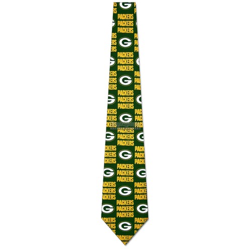 Green Bay Packers Tie Licensed Neck Ties Packers Neckties FREE SHIPPING