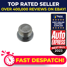 Sump Plug fits AUDI 80 S2 B4 2.2 93 to 95 ABY 6-Speed Manual Transmission Febi