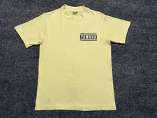 Vintage 70s 80s Hanes Beefy Team Yamaha T-Shirt Single-Stitch Thin Small Racing