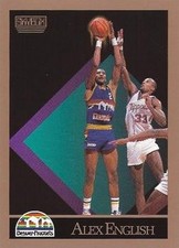 1990-91 SkyBox #74 Alex English