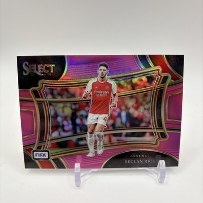 2023-24 Panini Select Field Level Pink Prizm #202 Declan Rice /75