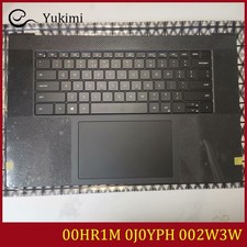 00HR1M 0J0YPH 002W3W FOR DELL XPS 17 9710 5760 C Shell Backlit Keyboard Touch