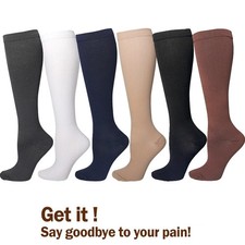 Copper Compression Socks Graduated Support Socks Men Women S-XXL