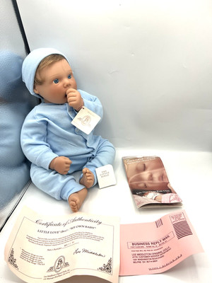 Vtg Lee Middleton Little Love Boy Doll LL-MOB COA  Aug. 27, 1997