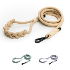 2026 New Edition, Fei  Eve Hand-Braided Dog Leash   Artisan Crafted with Pre...