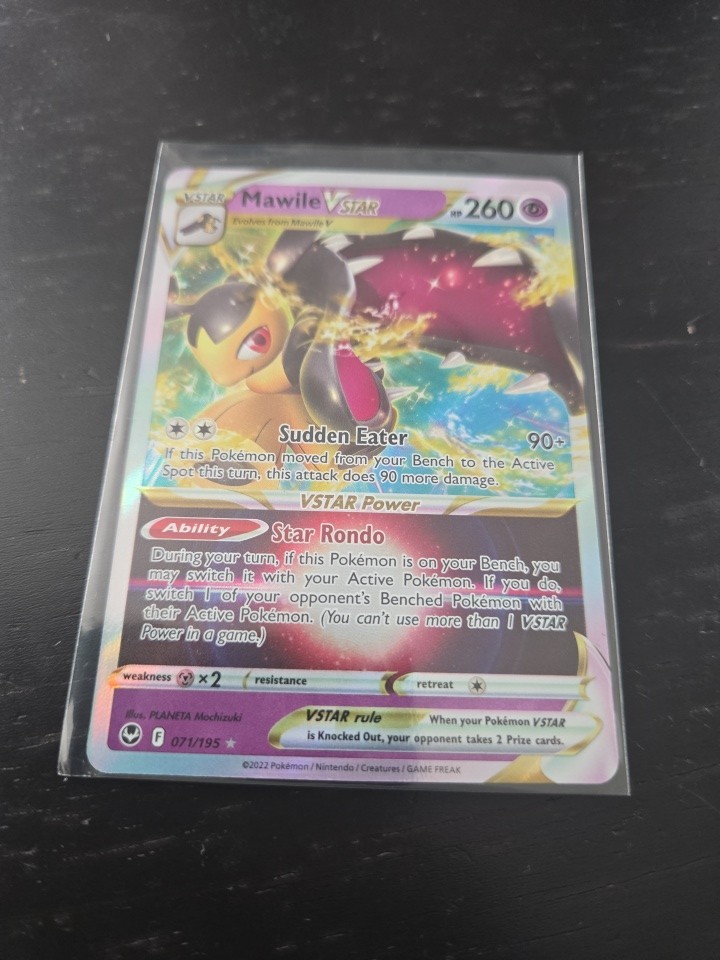 Pokémon Mawile VStar 71 Silver Tempest Holo Ultra Rare 71/195 TCG MINT