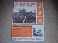 OLD ADVERTISING BROCHURE PICKER RIVER CASALIS CMAP 1/70