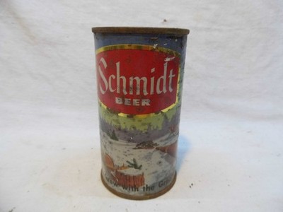 SCHMIDT MOOSE FLAT TOP BEER CAN~PFEIFFER DBA SCHMIDT, ST PAUL, MN #3
